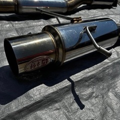 柿本改 HYPER FULLMEGA N1+Rev マフラー GDインプレッサの画像