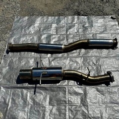 柿本改 HYPER FULLMEGA N1+Rev マフラー GDインプレッサの画像