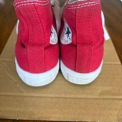 Converse ALLSTAR 赤 22.5㎝ Chuck Taylorの画像