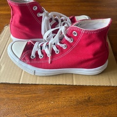 Converse ALLSTAR 赤 22.5㎝ Chuck Taylorの画像
