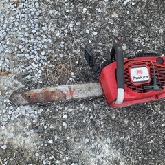 マキタのエンジンチェーンソージャンクの画像