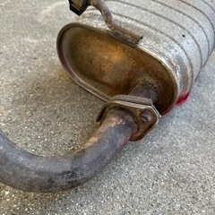 ジャンク　ジムニー　JB23 マフラー　　②の画像