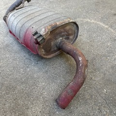 ジャンク　ジムニー　JB23 マフラー　　②の画像