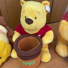 ディズニープーさんぬいぐるみ4つセット
の画像