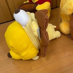 ディズニープーさんぬいぐるみ4つセット
の画像