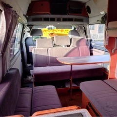 ハイエース　スーパーロング　キャンピングカー　車検込みの画像