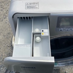 乾燥機能付きドラム型洗濯機　TOSHIBA 07年製の画像