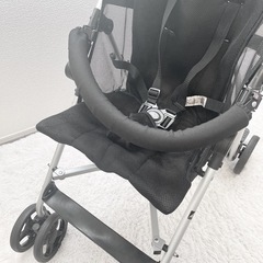 ベビーカー B型 折りたたみ コンパクト 西松屋 ブラックの画像