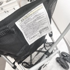 ベビーカー B型 折りたたみ コンパクト 西松屋 ブラックの画像