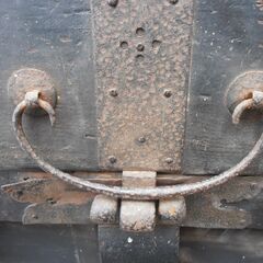 640＞　アンティーク　特大　長持の画像