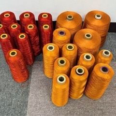 【日時指定】縫製用の糸やリボンが大量にあるためお譲りします。の画像
