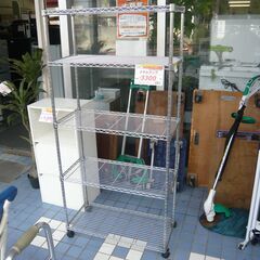 ID：257030　メタルラック　キャスター付きの画像
