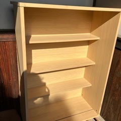 本棚（ベージュ）