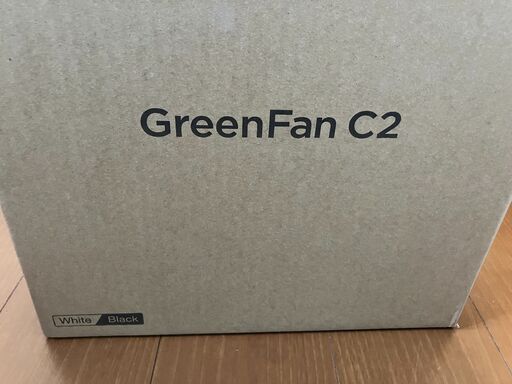 定価34100円★未使用！未開封！バルミューダ BALMUDA「GreenFan C2 A02A-WK」高性能 ポータブル サーキュレーター 扇風機