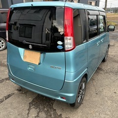車検2年付き渡し！スズキパレットリミテッド！内外綺麗です！ガッツリ整備済み！スタッドレス装着済み！夏アルミタイヤもセット！不具合無く快適に乗れます！総額24万円の画像