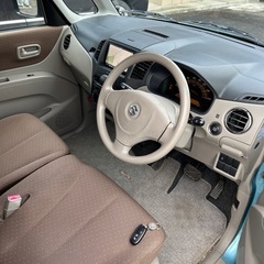 車検2年付き渡し！スズキパレットリミテッド！内外綺麗です！ガッツリ整備済み！スタッドレス装着済み！夏アルミタイヤもセット！不具合無く快適に乗れます！総額24万円の画像