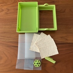 ハマナカ　おし花工房手漉きハガキセットの画像