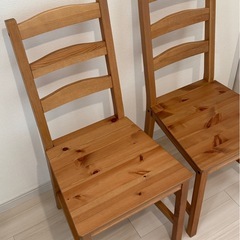 ※お取引中※ IKEA JOKKMOKK イス 2個の画像