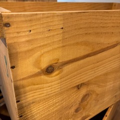 ☆りんご箱　2個の画像