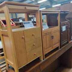 【愛品倶楽部柏店】karimoku カリモク 電話台 FAX台 AT1121の画像