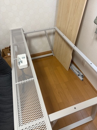 IKEA、ウーテスペラレ ゲーミングデスク アッシュ調/グレー
