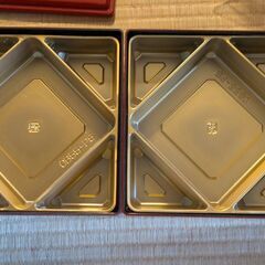 お重箱8(三段)ﾌﾟﾗ製×2　早めの引取希望(年内)の画像
