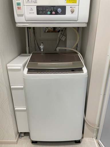 日立 BEAT WASH BW-V90F 洗濯機 乾燥機 引き渡し希望