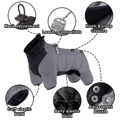 犬用 冬服アウターMサイズ の画像