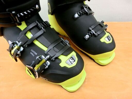 26.5cm 306mm■サロモン スキーブーツ SALOMON X PRO 110 Blk/Acide Grn/Ant 中上級モデル