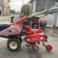 【動作確認未・点検整備なし・現状渡し】 ヤンマー　YANMAR　MK7　耕耘機　耕運機　耕うん機　管理機　農業　農家　農機具　田んぼ　畑の画像