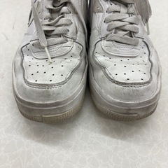 Nike エアフォース1ホワイトスニーカー中古25.5㎝の画像