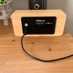 お洒落なデジタル時計の画像