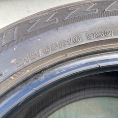無料！215/65R16 2本　BS DM-V1 スタッドレス 冬タイヤの画像