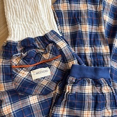 綿パジャマ 未使用140の画像