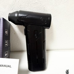 【決まりました】エアダスター 電動ブロワー 10000mAh 小型 強力風速135m毎秒 280000RPM 3種ノズル付き の画像