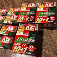 カセットテープ　未使用　90本セット　まとめ売りの画像