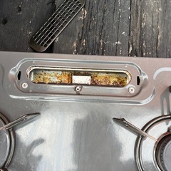 （受け渡し予定者決定）ガスコンロ プロパンガス LP 用 中古品 グリル付きの画像