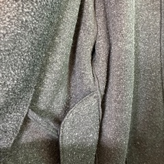 フリース生地のコートの画像