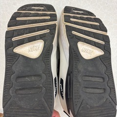 ナイキ エア マックス 90 ＬＶ8 24.5cmシルバー中古の画像