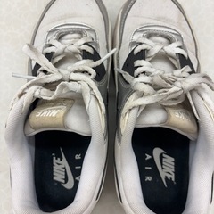 ナイキ エア マックス 90 ＬＶ8 24.5cmシルバー中古の画像