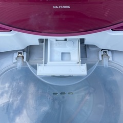 送風乾燥機能付き　7.0kg 洗濯機　パナソニック　13年製の画像