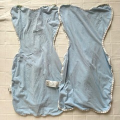 スワドルアップライト Love To Dream M ブルー 赤ちゃん 2枚組の画像