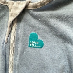 スワドルアップライト Love To Dream M ブルー 赤ちゃん 2枚組の画像