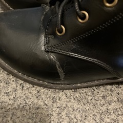 編み上げブーツ黒の画像