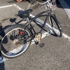 【希少】ビーチクルーザー自転車　26インチの画像
