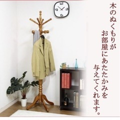 不二貿易 イタリアンコートハンガー ブラウンの画像