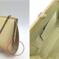 ss8100　鳳苑 和装小物 2点セット 草履＆鞄 ゴールド 刺繍 ハンドバッグ ぞうり 成人式 結婚式 上品 おめでたい 華やか 高級感 女性用 和服 着物用 草履バッグセット 中古の画像