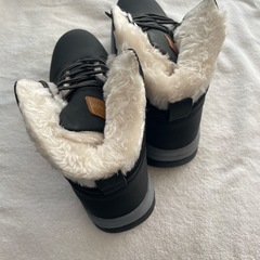 ブーツ 26.0cm 42 防水 裏起毛 スノーシューズ レザー 厚底 靴 防寒 冬の画像