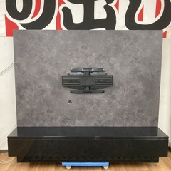 ジモティー限定価格！S721 ⭐ Pamouna パモウナ 壁面テレビボード テレビボード ソフトクローズ搭載 お洒落 モノトーン 幅200cm USED 綺麗の画像