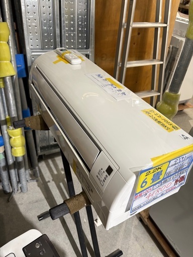 取付可【ダイキン/エアコン2.2k】【6畳用】★2023年製　クリーニング済み/６ヶ月保証付き【管理番号10212】D-22-1013